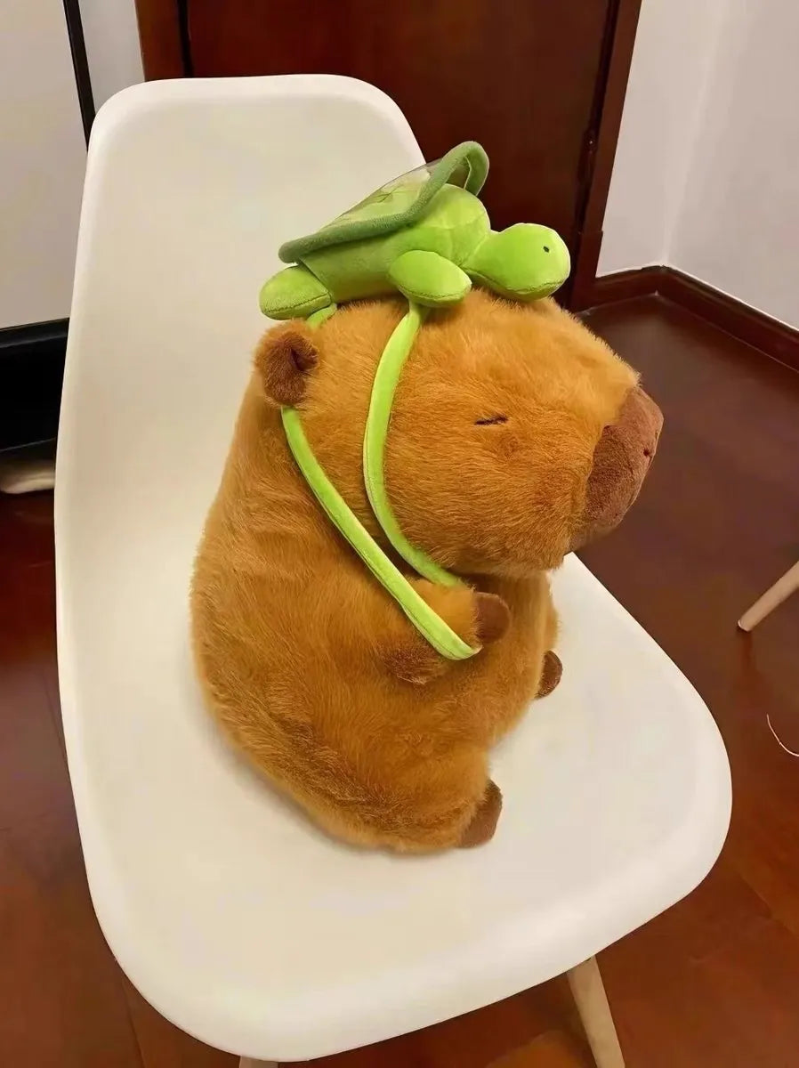 Capybara Plush Simulation Capibara Anime Fluffty Toy Kawaii Plushie Cute Doll Stuffed Animals Soft Doll Plush Gift Kid Toys
