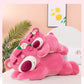 Disney Toy Story Lotso Cute Bear Strawberry Sofa Plush Pillow Stuffed Toys Children Girls Friends Festivals Birthday Gift 90cm