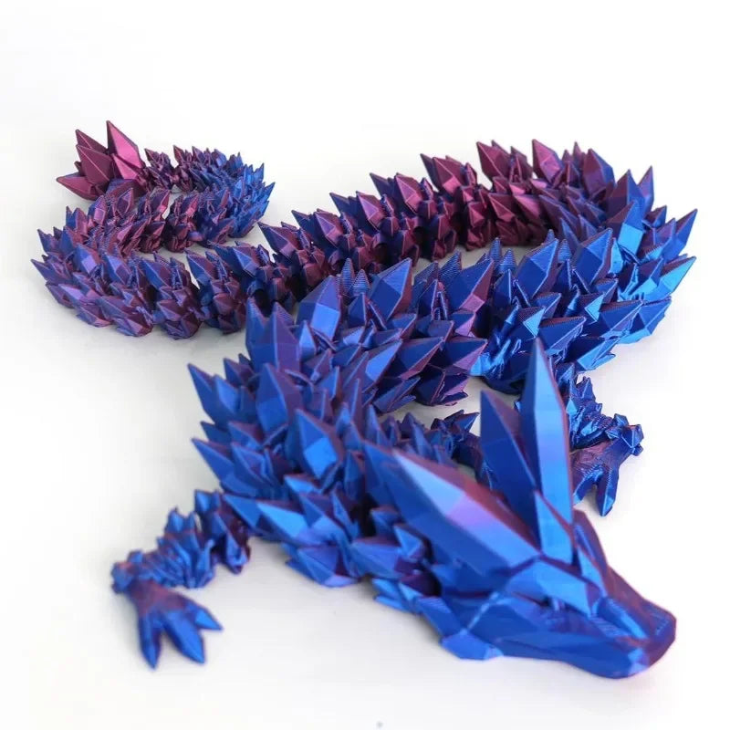 1/2 PCS 3D Printed Dragon Egg with Dragon Full Articulated Dragon Modle Movable Rotatable Articulated Desktop Ornament Kid Toy