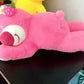 Disney Toy Story Lotso Cute Bear Strawberry Sofa Plush Pillow Stuffed Toys Children Girls Friends Festivals Birthday Gift 90cm