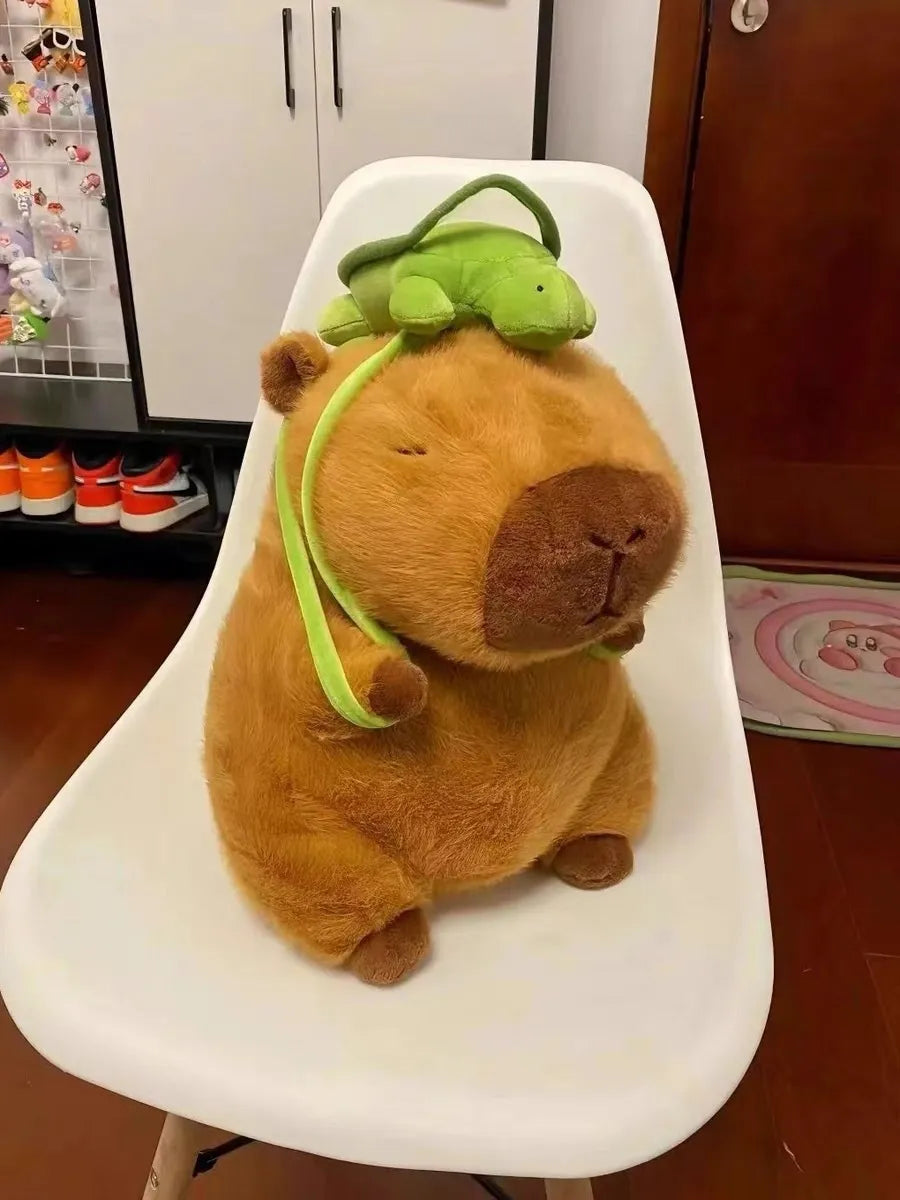 Capybara Plush Simulation Capibara Anime Fluffty Toy Kawaii Plushie Cute Doll Stuffed Animals Soft Doll Plush Gift Kid Toys