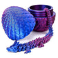 1/2 PCS 3D Printed Dragon Egg with Dragon Full Articulated Dragon Modle Movable Rotatable Articulated Desktop Ornament Kid Toy