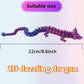 1/2 PCS 3D Printed Dragon Egg with Dragon Full Articulated Dragon Modle Movable Rotatable Articulated Desktop Ornament Kid Toy